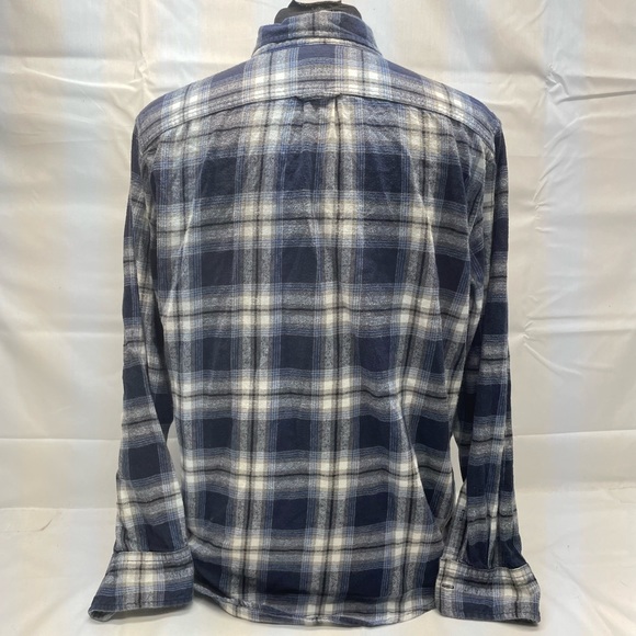 Mens Eddie Bauer Heavyweight Flannel Size Large - Picture 2 of 3